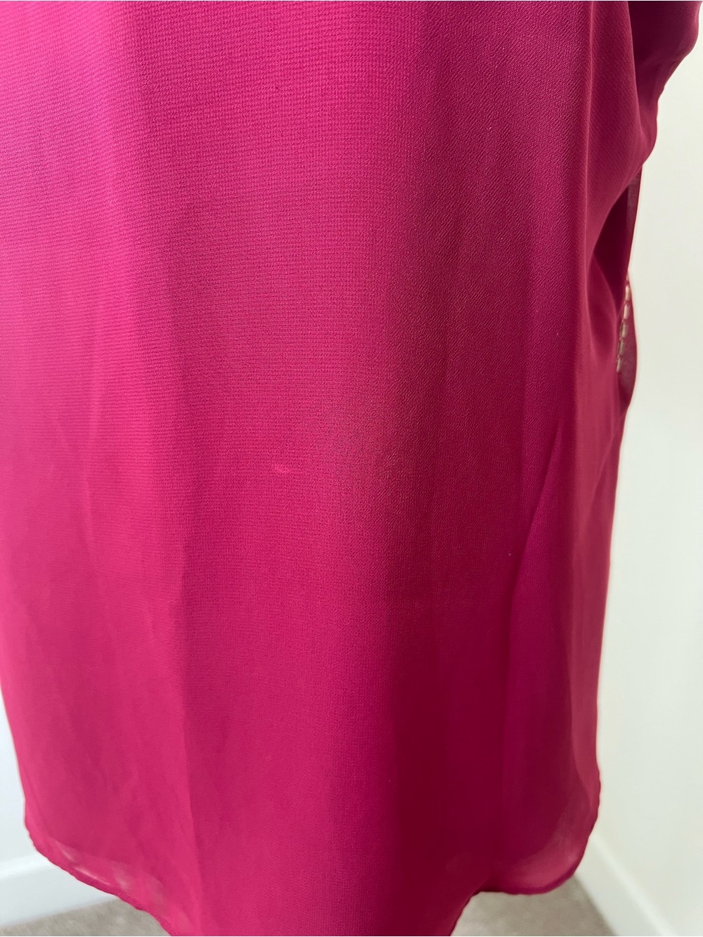 Apt. 9 Burgundy Sequin Beaded Sunburst Tank Top Size Medium - Picture 8 of 10